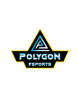 Gaming logo for polygon e-sport.